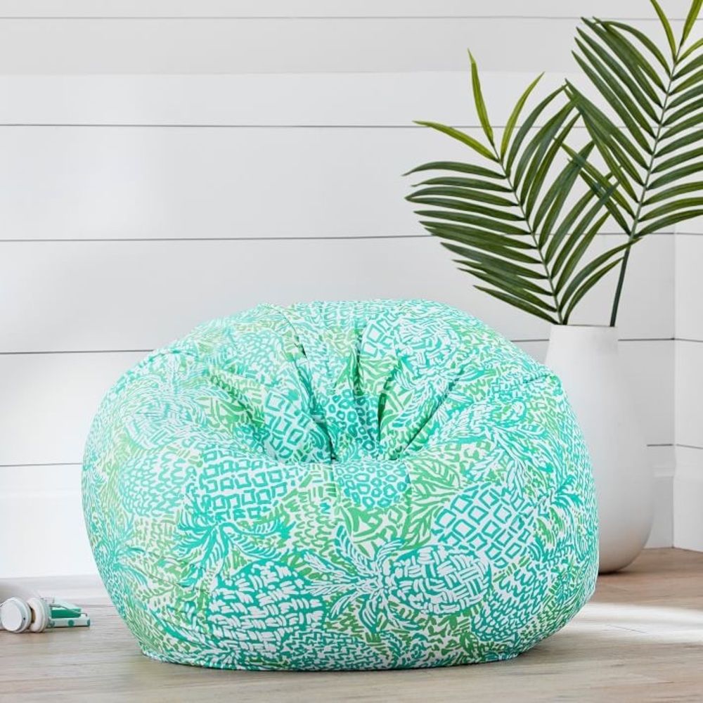 New Lilly Pulitzer x Pottery Barn Teen Beanbag Cover (beanbag not included)